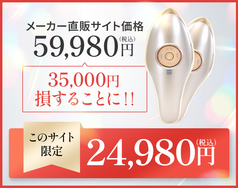 このサイト限定24,980円（税込）